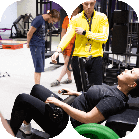 Тренировки с общим тренером зала